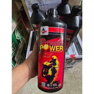 น้ำมันเครื่อง Veloil Street Power 2T สังเคราะห์100% 1ลิตร