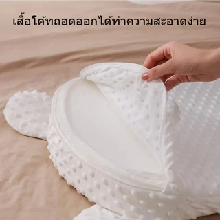 baby safety☁️ ที่นอนเด็กแรกเกิด หมอนให้นมเด็ก กันอาเจียน กันแหวะนม ลดการสำลักนม แบบพกพา นุ่มสบาย