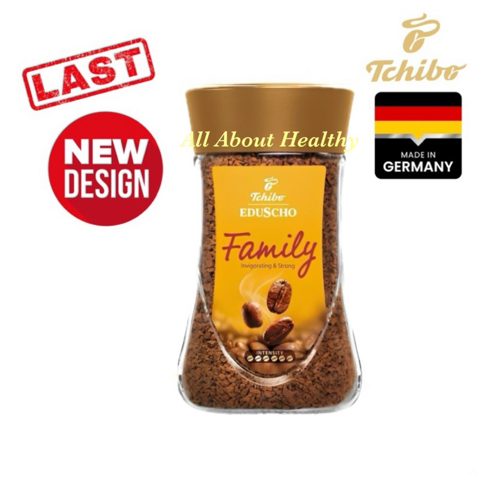 (EXP : 07/2026)พร้อมส่ง!!Tchibo Family Coffee กาแฟสำเร็จรูป น้ำหนักสุทธิ200G จำนวน 1 ขวด