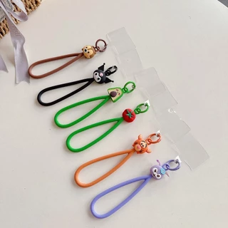 ส่งจากไทย มาใหม่ ซิลิโคนห้อยโทรศัทพ์ หูฟัง ลายการ์ตูนน่ารัก สำหรับเคสทุกรุ่น สายคล้องมือ ที่จับมือถือ แหวนโทรศัทพ์แผ่นแป