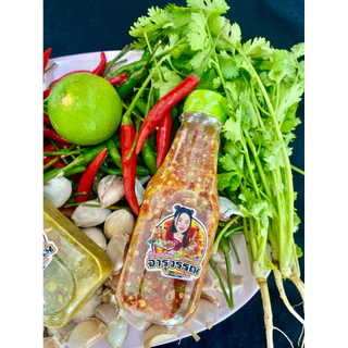 🔥ขายดี ยกลัง🔥น้ำจิ้มหมูกระทะโคราชขายส่งยกหลัง12ขวดส่งฟรี