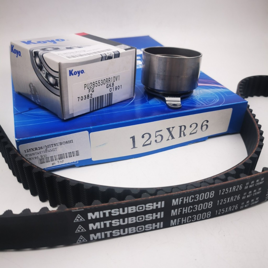 รอก+สายพานราวลิ้น HONDA CRV G1 รหัสเครื่อง B20B ปี1996 PU285530+125XR26