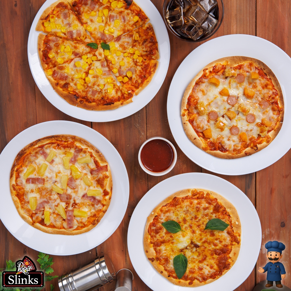 Slinks Pizza Korean chicken สำเร็จรูป ขนาด 7.5 นิ้ว ราคา ถูกที่สุด ดีลบีเคเค แกลเลอรีภาพที่ 3