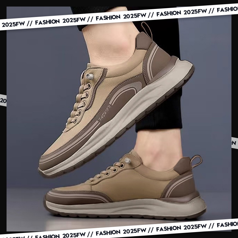 Amazy แนะนำมาแรง รองเท้าผ้าใบแฟชั่นผู้ชายทรงสวย สีโทนสุภาพมีกันลื่นให้อย่างดี สวมใส่สบายราคาคือ ถูกมากรีบสั่งกันน๊า - รูปที่ 3