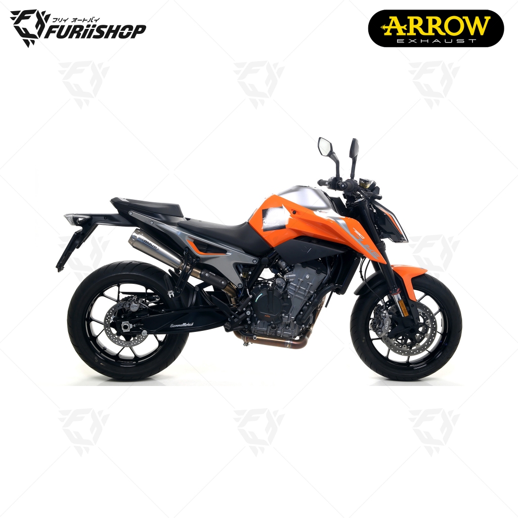 ท่อสูตร/ท่อแต่ง/ท่อไอเสีย Arrow Slip on Moto GP : for KTM Duke790 18-20/Duke890 2021