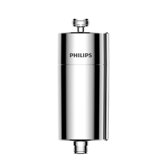 Philips water AWP1775CH สีเงิน กรองน้ำ ฝักบัว ไส้กรองฝักบัว ตัวกรองน้ำประปาสำหรับอาบน้ำ กรองได้50,000L
