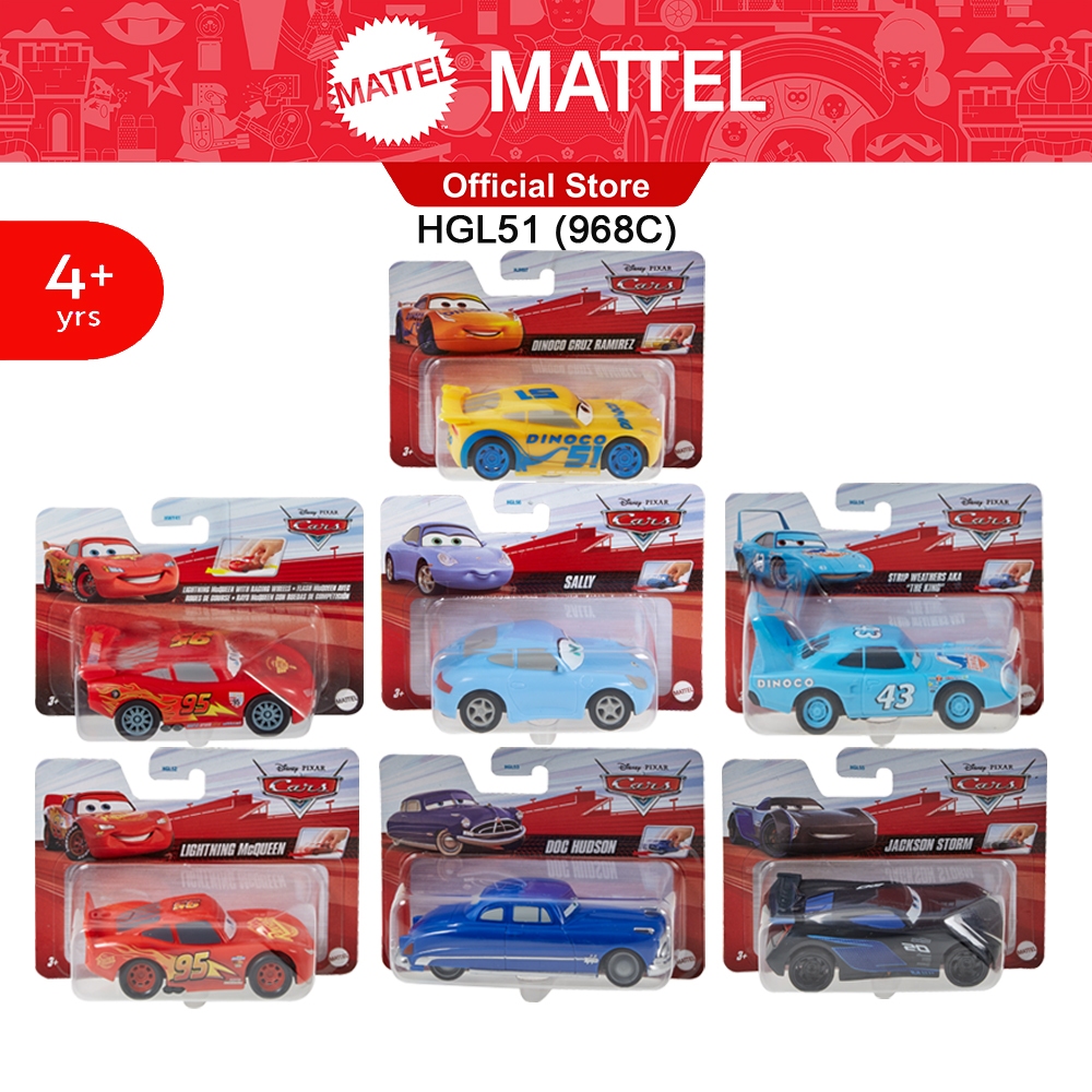 Cars Pullback Vehicle Scale 1:43 คาร์ส รุ่นดึงถอยหลังขนาด 1:43 HGL51 (968C) CH