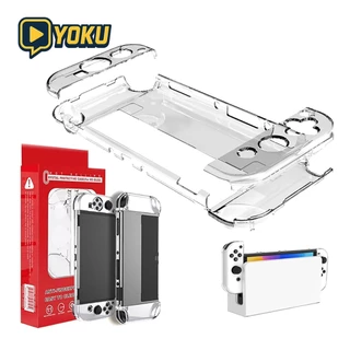 เคสใสกันกระแทก Nintendo Switch2 / Switch OLED / Switch V1 V2เคสแข็ง PC ใส Crystal Clear | บางเบา | ป้องกันรอบด้าน