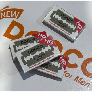 ใบมีดโกน Dorco ใบมีดสองคม 1 กล่องเล็ก 5 ใบมีด