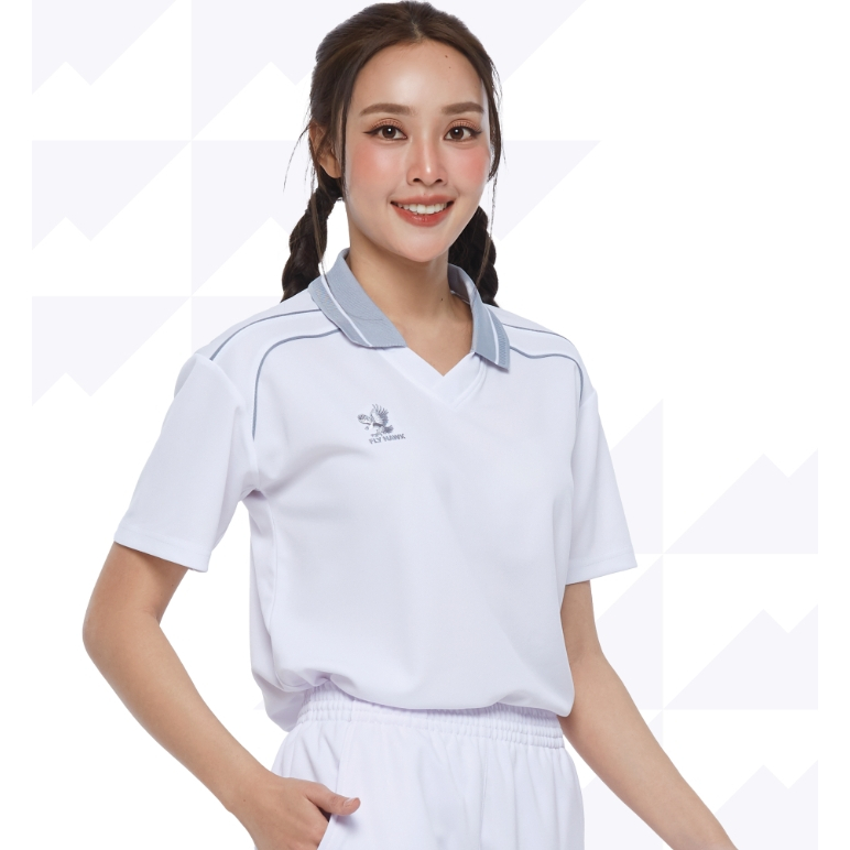 เสื้อกีฬาคอปก   FLYHAWK   รุ่น FH- A974 เสื้อกีฬาคอปกผู้ใหญ่ ใส่ได้ทั้งชาย หญิง