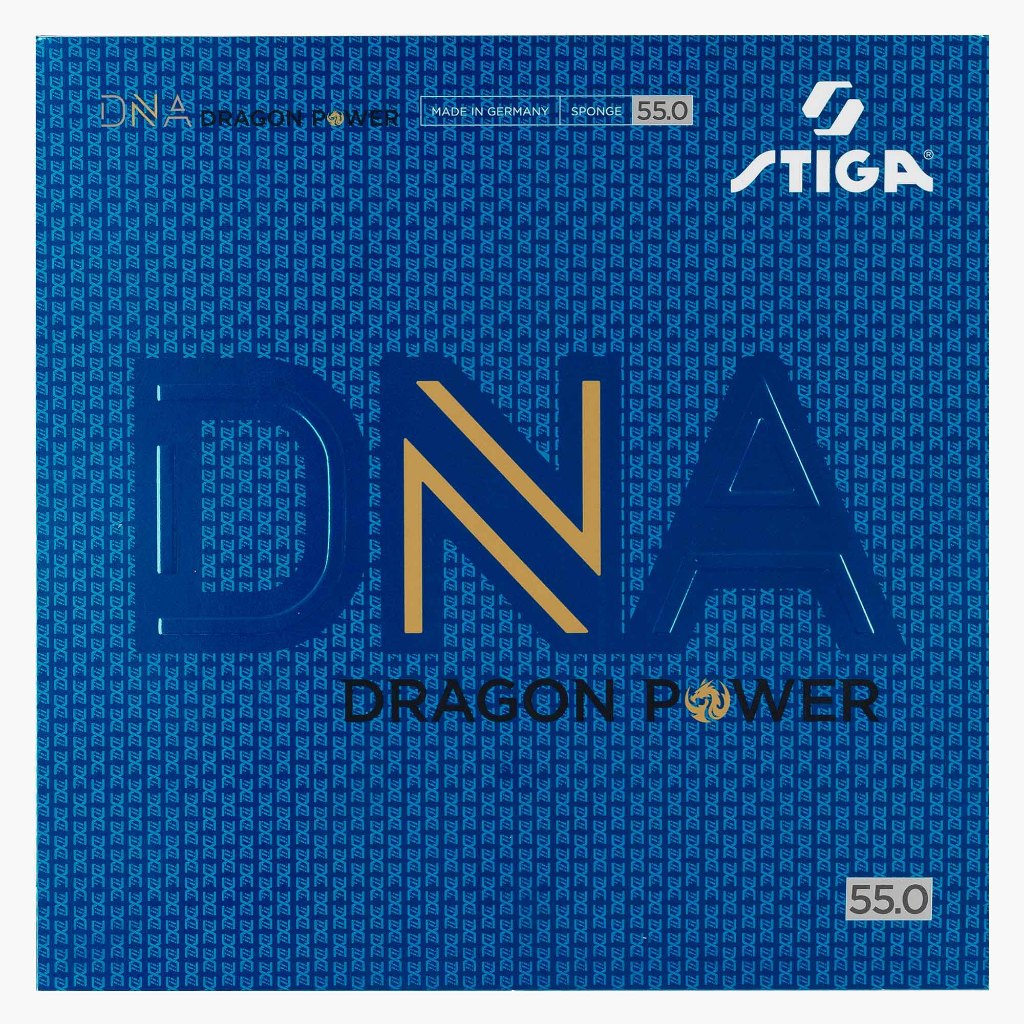 ยางปิงปอง STIGA DNA Dragon Power มี 3 ความแข็ง (52.5, 55, 57.5)