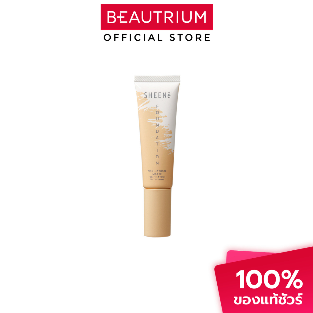 SHEENE Airy Natural Matte Foundation SPF30 PA++++ รองพื้น 30g