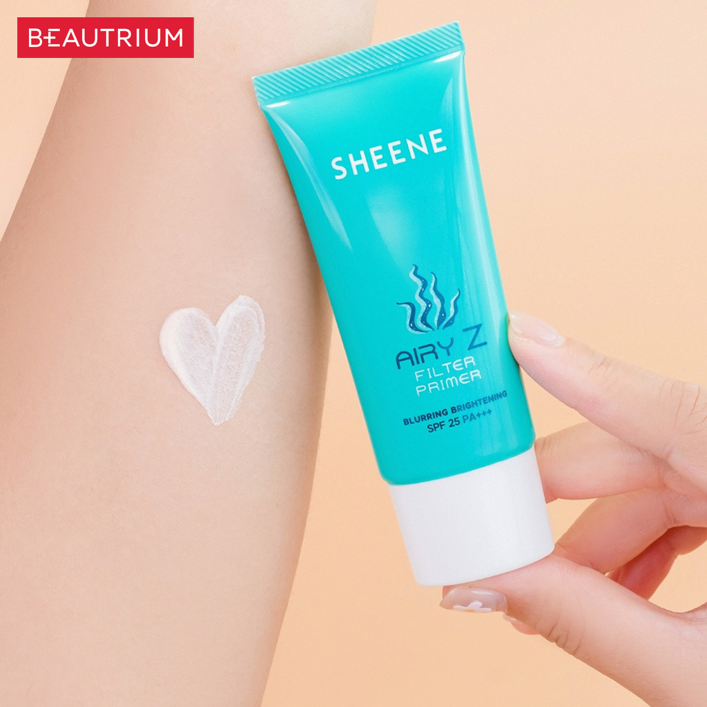 SHEENE Airy-Z Filter Primer SPF25 PA+++ ไพรเมอร์ 30g — صورة 5