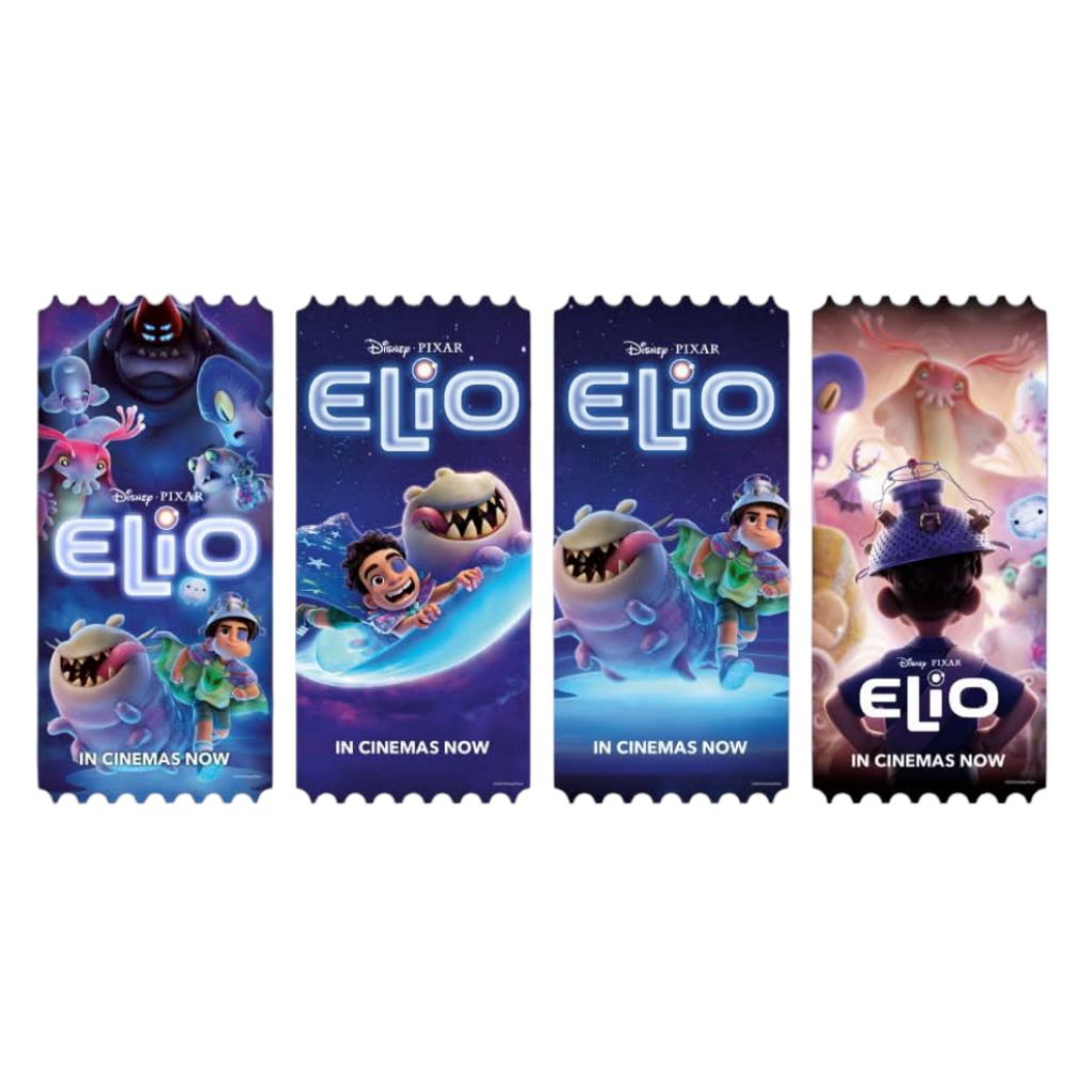 ตั๋ววิบวับ ตั๋วสะสม Elio เอลิโอ ลิขสิทธิ์แท้จาก SF Cinema Collectible Ticket เอลิโอ Elio Disney Pixa