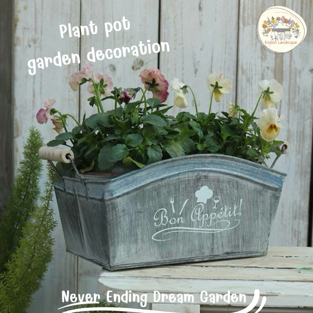 Plant pot garden decoration  กระถางต้นไม้สไตล์ยุโรป