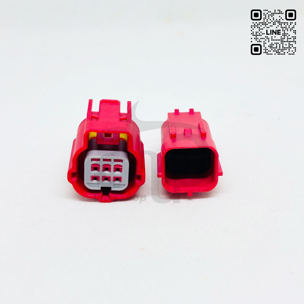 ปลั๊ก Connector 6 PIN S6 OBD Dlc  EURO 5 HD069Y-0.6-11J HD069Y-0.6-21J #อะไรก็วิว #ViewShop