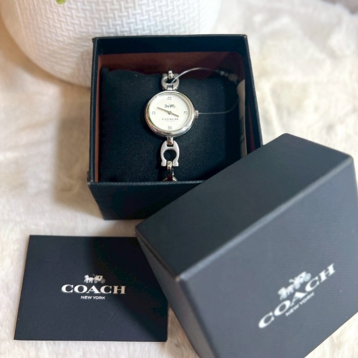 นาฬิกา Coach Signature C นาฬิกาผู้หญิง สายสแตนเลส W1562