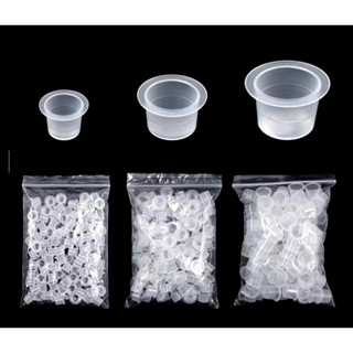 จุกใส่สี จุกพลาสติก จุกใส่สีสัก แบบไม่มีฐาน แบ่งขาย