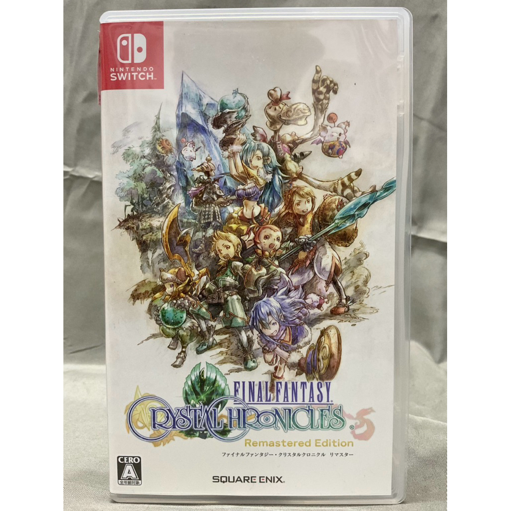 ตลับแท้ [Nintendo Switch] Final Fantasy Crystal Chronicles: Remastered Edition (Japan) (EN : Unsuppo