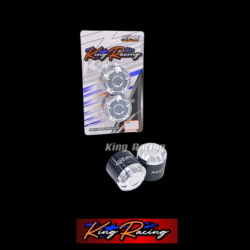 น๊อตอุดกระจก V.2 ปิดรูกระจก CNC Honda GIORNO+125 แบรนด์ KING RACING ใส่ได้กับตัว ABS และ CBS ไดร์สีสวย ตรงรุ่น ใส่ได้เลย - รูปที่ 7