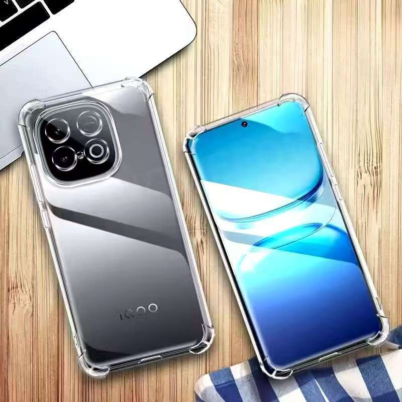 Vivo iQOO Neo10 Pro+/iQOO Neo 10 5GเคสTPUใสกันกระแทกแบบคลุมกล้องVivo iQOO Z10 Turbo 5G/Vivo iQOO Z10