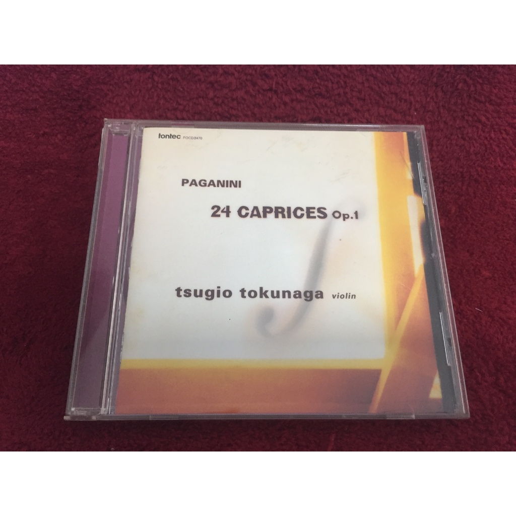 CD Paganini: Caprice Op.1 Complete สภาพตามปก BA13-34