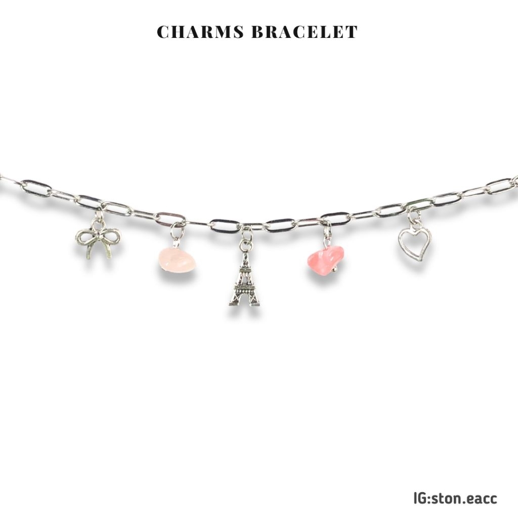 Charms Bracelet กำไลชาร์ม ที่ลูกค้า custom เองได้