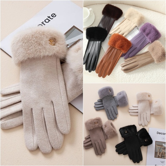 ถุงมือหนังและถุงมือผ้า TB450 TB436