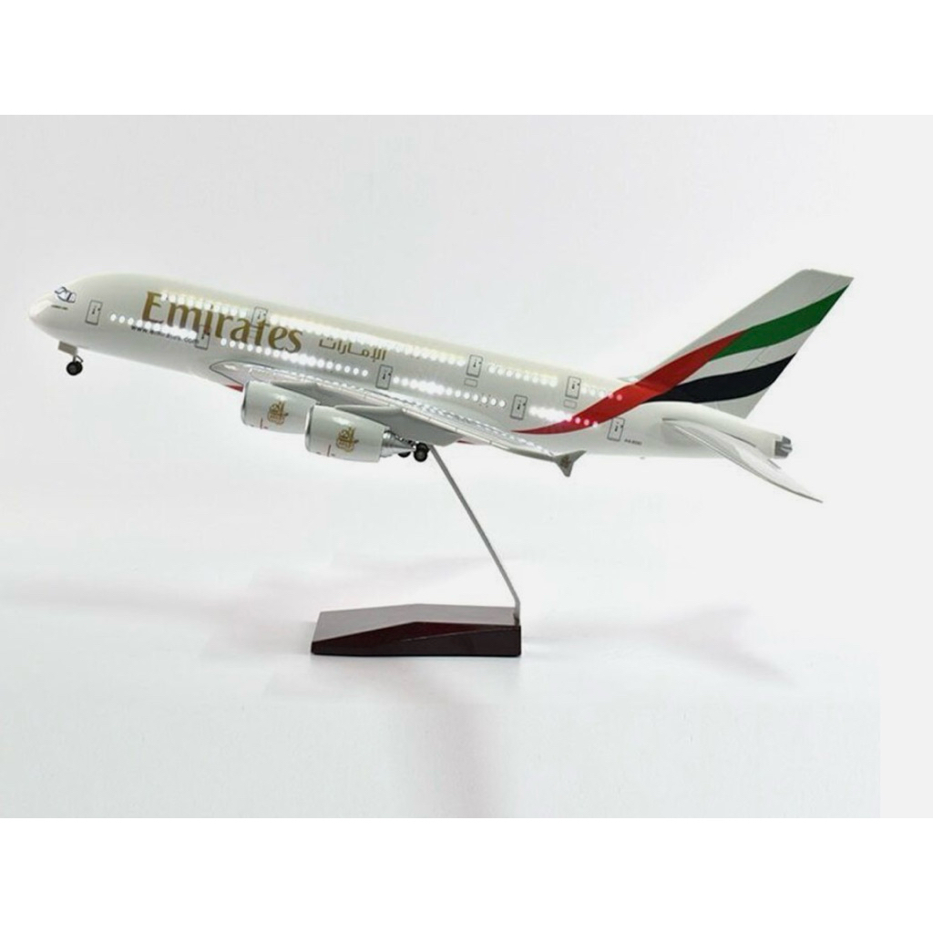 โมเดลเครื่องบินเหล็ก ขนาด 1:160 เอมิเรตส์แอร์ไลน์ แอร์บัส A380 (Emirates Airlines Airbus A380)