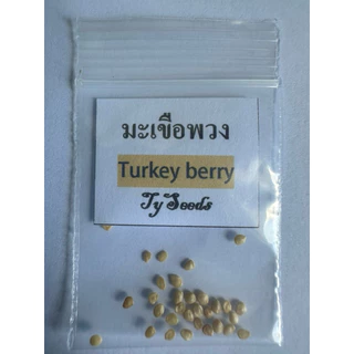 เมล็ดพันธุ์ มะเขือพวง 50 เมล็ด [10แถม2]คละได้