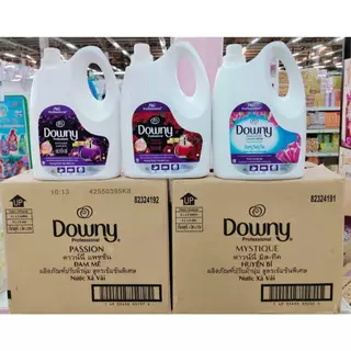 [ยกลัง]ดาวน์นี่แกลอน น้ำยาปรับผ้านุ่มสูตรเข้มข้น 4ลิตร x 3 แกลลอน((Downy Softener)) Clean