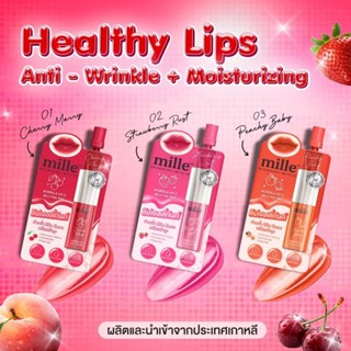 MILLE มิลเล่ลิปเจลลี่ ทินท์ปากฉ่ำ3g. มี3เฉดสี (ซอง)