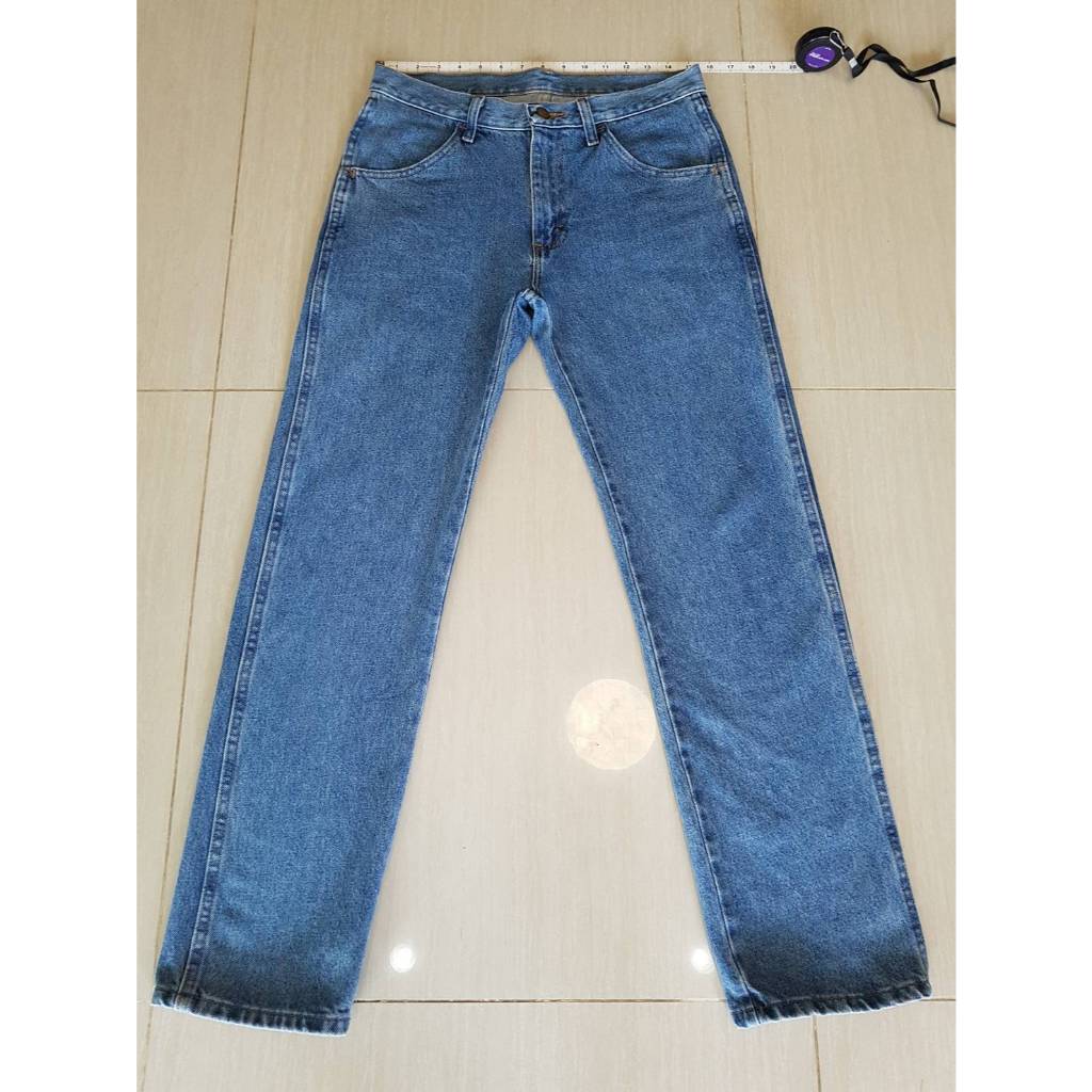 กางเกงยีนส์ Rustler ผ้าไม่ยืด เอว 31(ใส่ได้ทั้งชาย+หญิง)