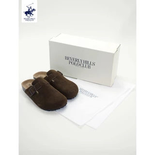 BEVERLY HILLS POLO CLUB New In! รองเท้าแตะสวมหนังกลับ รุ่น LAS9001 สำหรับคุณผู้หญิง