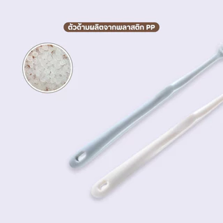 แปรงสีฟัน สไตล์ญี่ปุ่น ขนแปรงนิ่ม พร้อมฝาปิดหัวแปรง แพ๊ค 4 ชิ้น