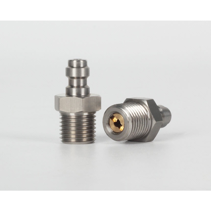 ควิกวันเวย์ จุกเติมลม M8x1,M10x1,M12x1.25,M14x1.5,1/8NPT พร้อมฝาปิดและโอลิงซุปเปอร์ลีน