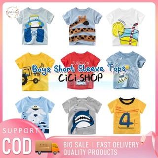 ถูกที่สุด ชุด 3-5 ชิ้น CICI แขนสั้นคุณภาพสูง ชุด(1-6 ปี）kids เสื้อผ้าเด็ก เสื้อผ้าเด็กชาย