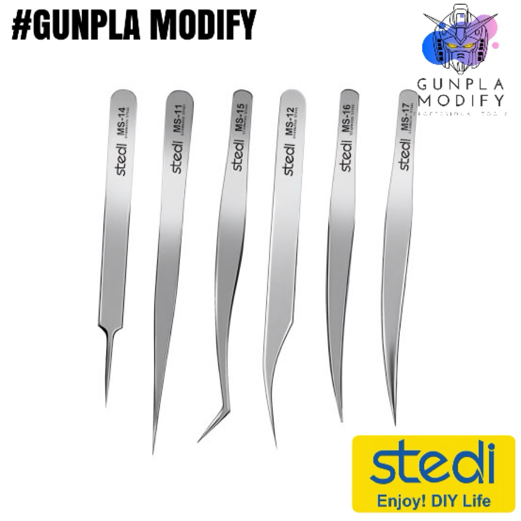 STEDI Ultra Premium Tweezers ปากคีบดีคอลคุณภาพสูง