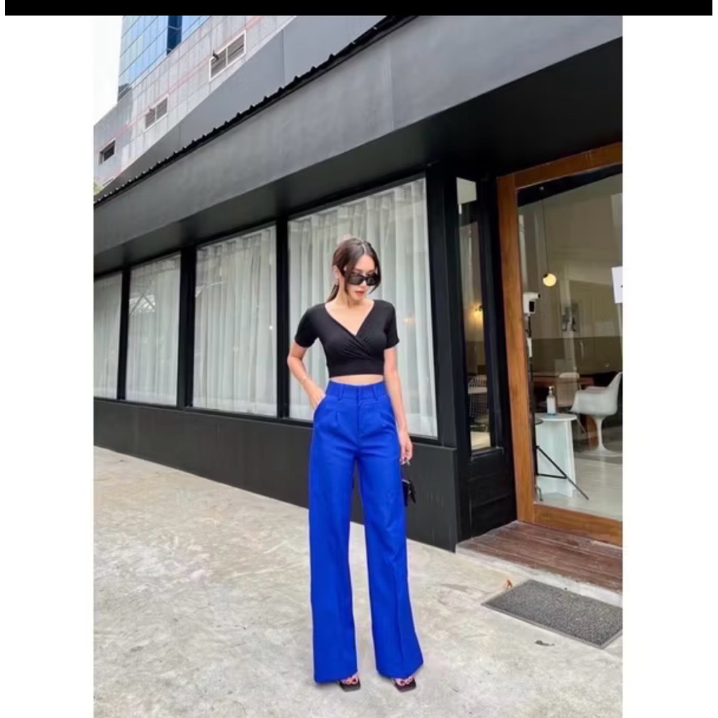 กางเกงงานป้าย pronthong มือ1L