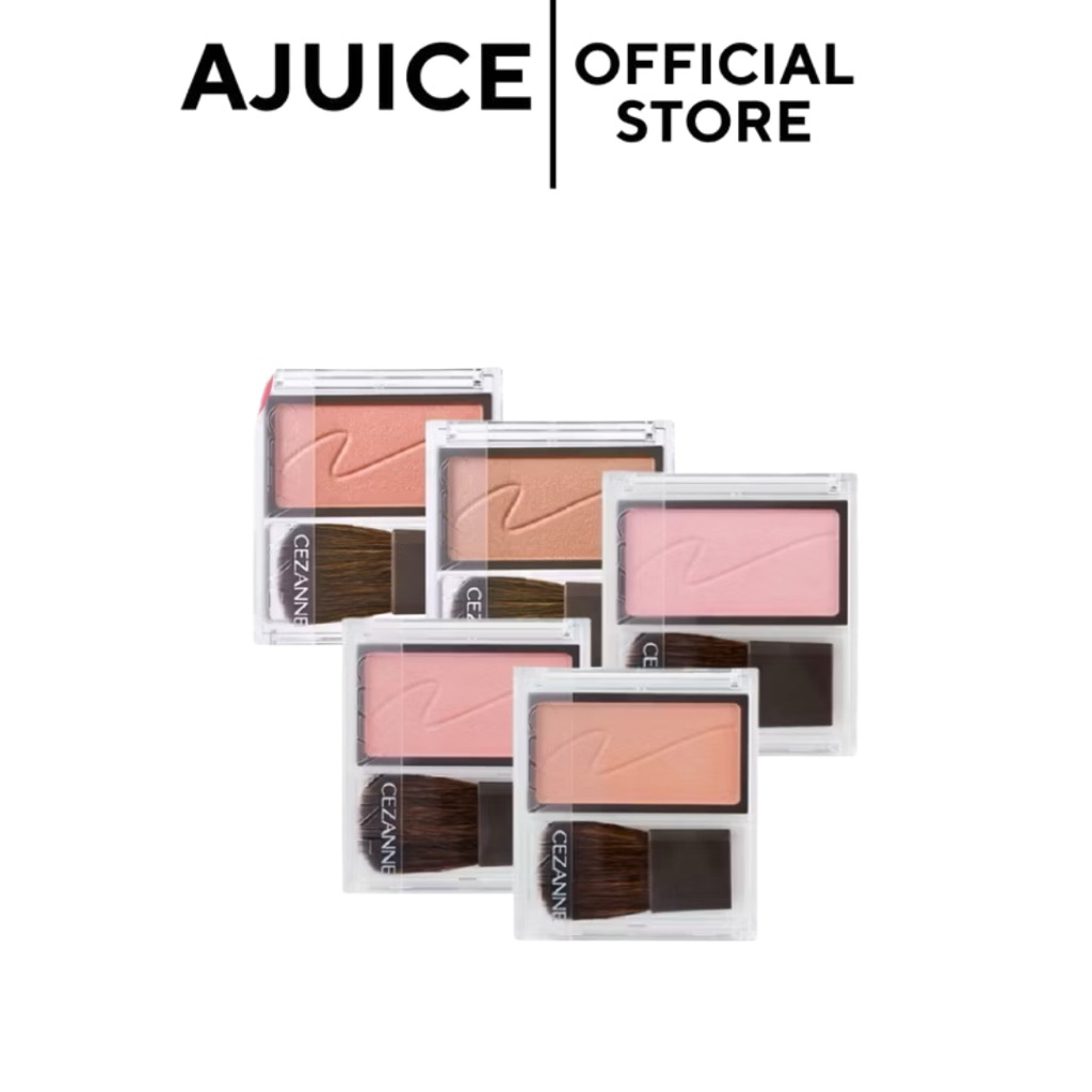 หิ้วเองจสกญี่ปุ่น💚🇯🇵CEZANNE Cheek Blush บลัชออนเนื้อมอยเจอไรเซอร์