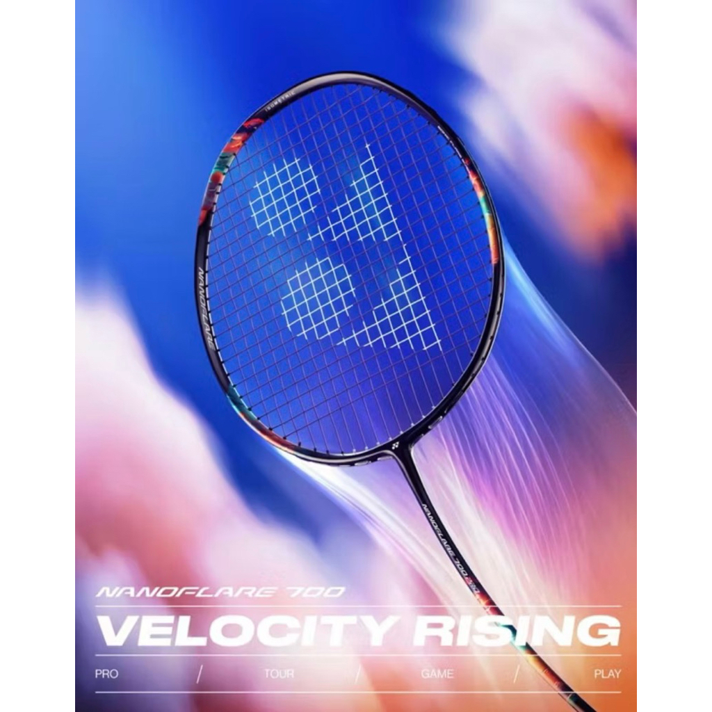 ไม้แบดYONEX NANOFLARE 700 PRO  (แถมเอ็นvictor+กริปyonex1แพ็ค (3ชิ้น)+ซองไม้แบด+ประกันศูนย์ไทย+ขึ้นเอ