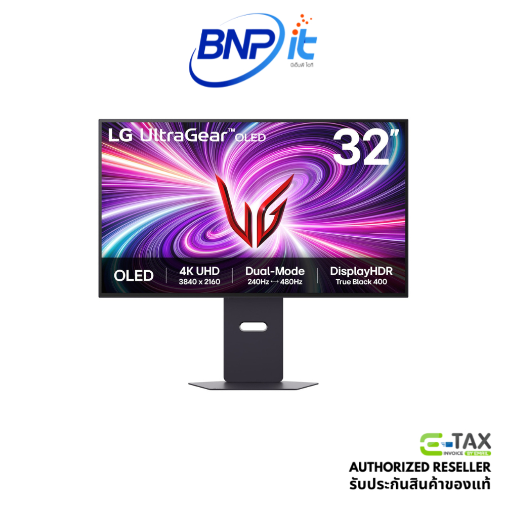 LG UltraGear 32GS95UV-B 32" 4K OLED Gaming Monitor 240Hz G-SYNC FreeSync HDR400