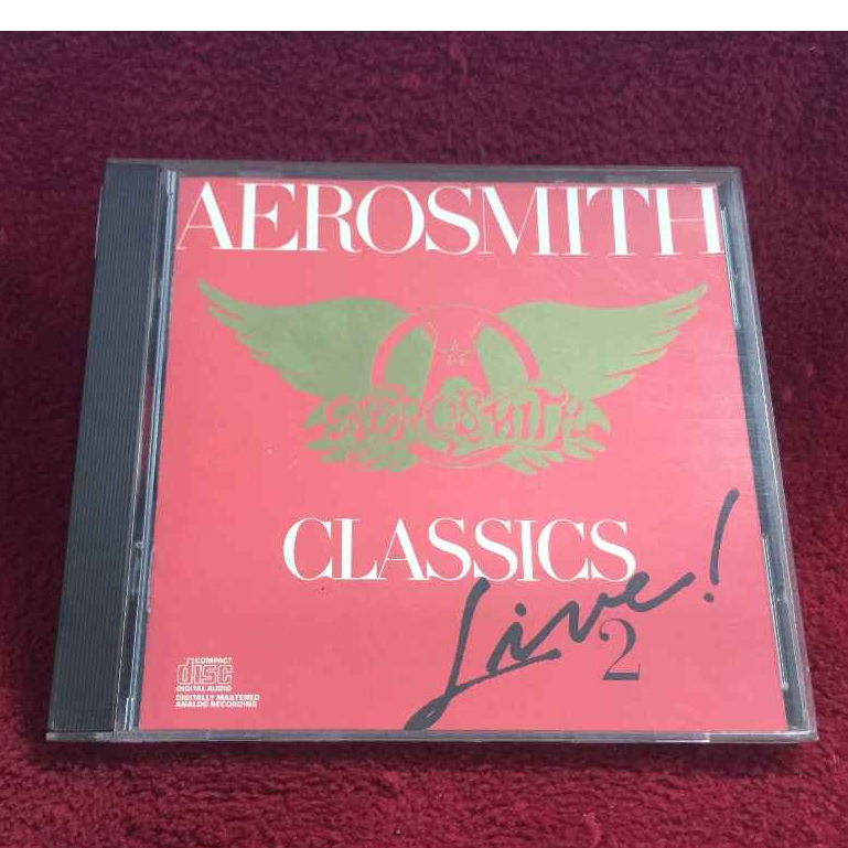 CD Aerosmith - Classics Live! II สภาพตามปก BA13-77