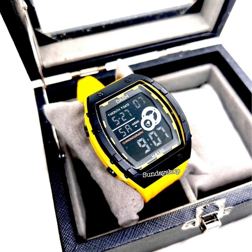 (E900) (1แถม1) นาฬิกาข้อมือSport ทรงถังยอดฮิต กันน้ำ สายSport ใส่สบาย - รูปที่ 3