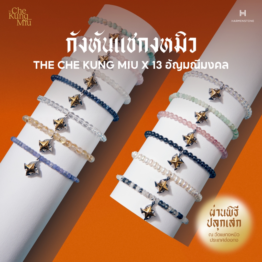 กังหันแชกงหมิว X 13 อัญมณีมงคล I The Che Kung Miu X 13 Fortune Gemstones
