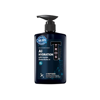 TROS ทรอส โปร ชาวเวอร์เจล เอไอ ไฮเดรชั่น 450 มล., สีดำ