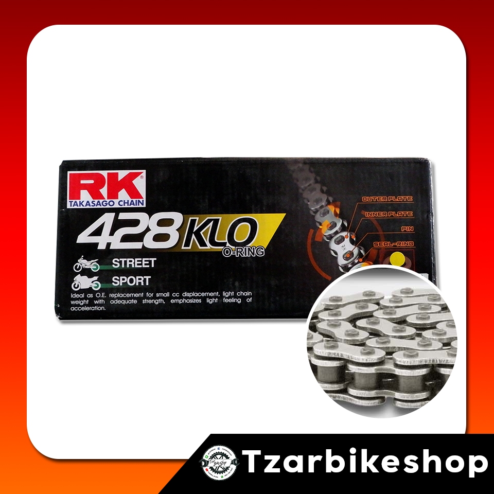 โซ่จักรยานยนต์ RK เบอร์ 428 / 520 / 525 O-RING