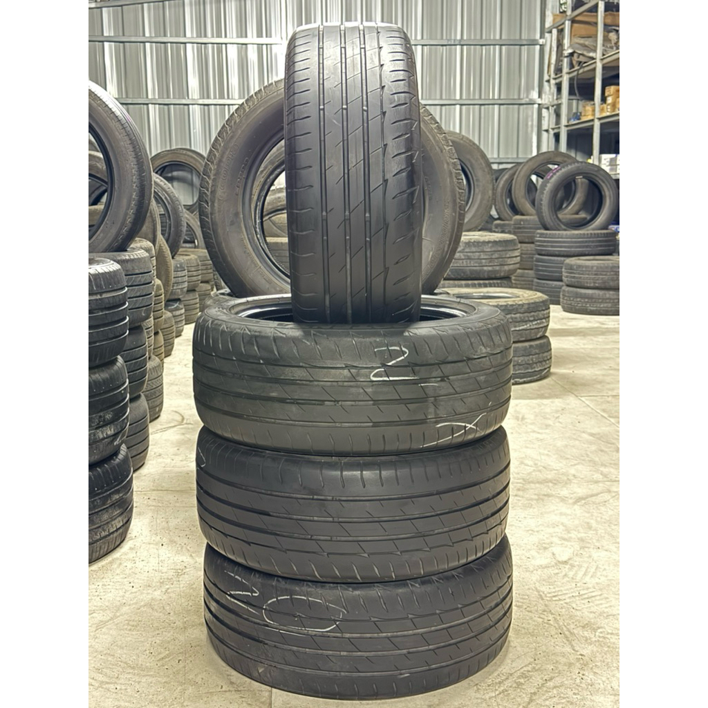 ยางรถยนต์มือสอง Bridgestone Potenza RE004(195/50R16) ปี22 (ชุด4เส้น)