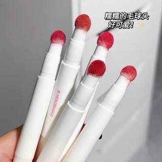 M478 HERORANGE ลิปกลอส เนื้อแมท กำมะหยี่ หัวฟองน้ำ สีสวย กันน้ำ ติดทนนาน