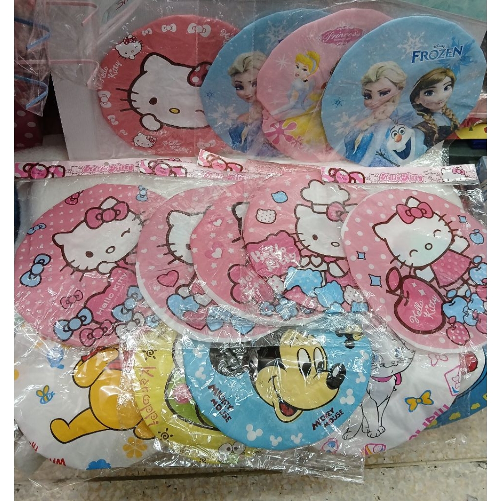 หมวกอาบน้ำยางพาราลายน่ารักๆ